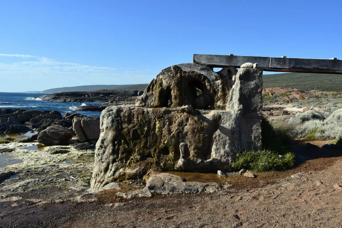 old waterwheel turned to stone is one of the things to do in augusta